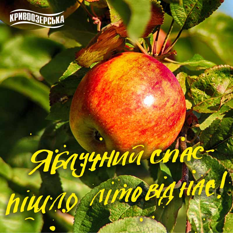 Прев'ю картинка для новини - Яблучний Спас – пішло літо від нас!